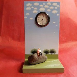 Pascale Judet miniature clock/diorama